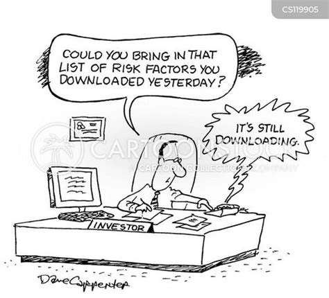 Business Risks Cartoons and Comics .